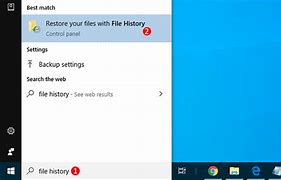 Image result for Search File History