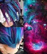 Image result for Galexy Hair Color