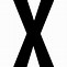 Image result for Letter X Bold Transparent Icon