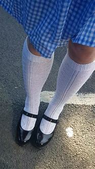Image result for Socks Frilly and School Uniform