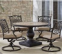 Image result for Wrought Iron Patio Dining Table