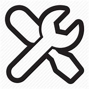 Image result for Gear and Wrench Icon Transparent Background