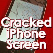 Image result for Cracked iPhone Screensaver