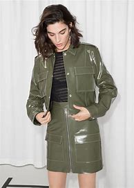 Image result for Patent Leather Jacket
