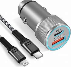 Image result for iPhone Car Charger Cable