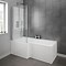 Image result for L-shaped Bath Screen