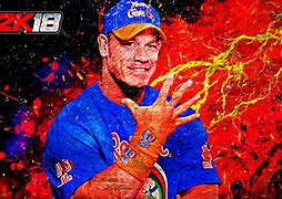 Image result for John Cena WWE 2K18 Cover