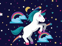 Image result for Cute Rainbow Unicorn Wallpaper