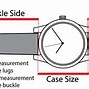Image result for How to Measure Watch Case Size