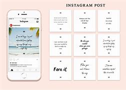 Image result for Instagram Post Template Editable