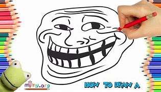 Image result for Troll Face How to Draw