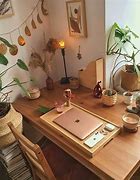 Image result for Aesthetic Desk Area