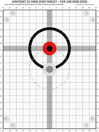 Image result for Printable Scope Zeroing Targets