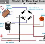 Image result for Battery Charging Circuit Diagram