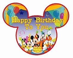 Image result for Disney Birthday Clip Art Free