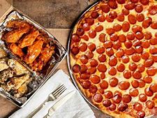 Image result for Two Large Pizza and Boneless Wings