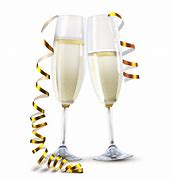 Image result for Champagne Glasses No Background