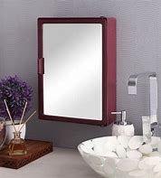 Image result for Plastic Bathroom Cabinet with Mirror