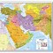 Image result for Middle East Wall Map