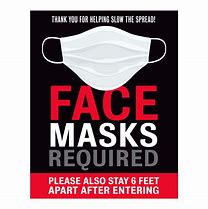 Image result for 6 Feet Apart or Mask