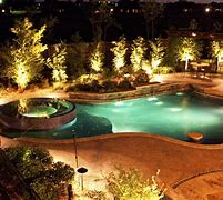 Image result for Pool Landscape Lighting