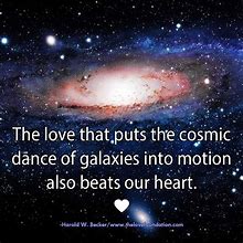 Image result for Cosmic Love Quotes