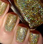 Image result for Gold Glitter Nail Art