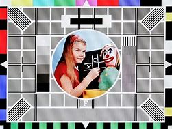 Image result for Vintage TV Test Card
