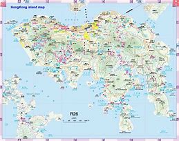 Image result for Printable Map of Hong Kong