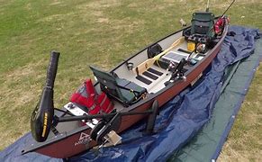 Image result for Canoe Fishing Setup