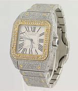 Image result for Cartier Gold Watch