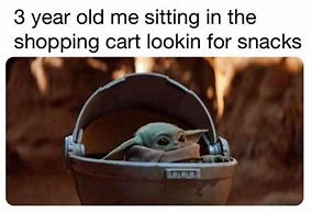 Image result for Baby Yoda Meme Weekend