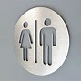 Image result for Unisex Restroom Door Signs