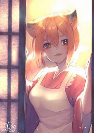 Image result for Blonde Hair Anime Fox Girl