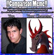 Image result for Compare 2 People Meme