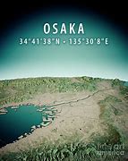 Image result for Osaka Topographic Map