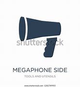 Image result for Megaphone Side View Icon