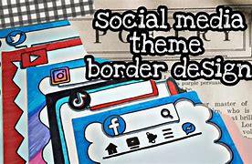 Image result for Social Border Design