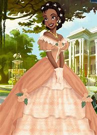 Image result for Princess Tiana Gown