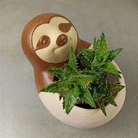 Image result for Sloth Planter