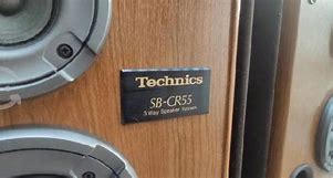 Image result for Technics SB CR-55 Speakers