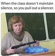 Image result for Silencer On a Grenade Meme