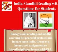 Image result for Gandhi Reading