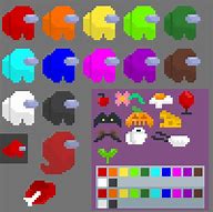Image result for Among Us Pixel Art