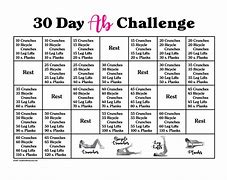 Image result for 30-Day Fitness Challenge for Women