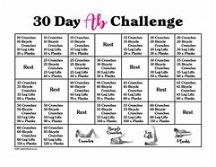 Image result for 30-Day AB Challenge Calendar