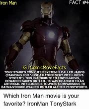 Image result for Iron Man Intelligent Computer
