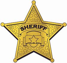 Image result for Sheriff Star Clip Art