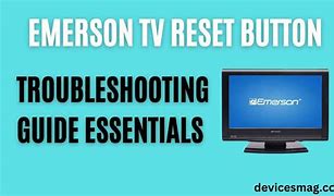 Image result for Sony TV Reset Switch