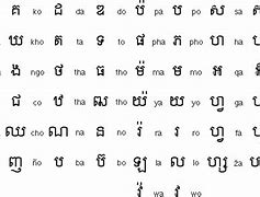 Image result for Khmer Alphabet Writing